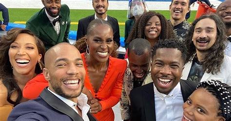 The Insecure Cast Went All Out For the Emmys by Taking Over an Entire Football Stadium | Cooncel