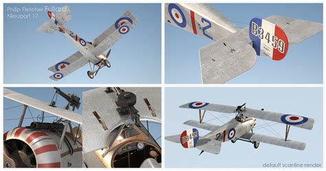 3D ww1 aces england fighter aircraft - TurboSquid 1423940