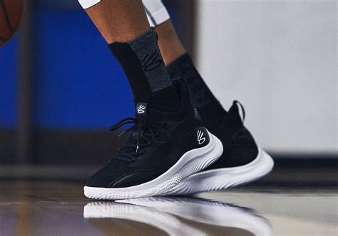 Curry Brand Curry Flow 8 Black White 3024032-001 Release Date - SBD