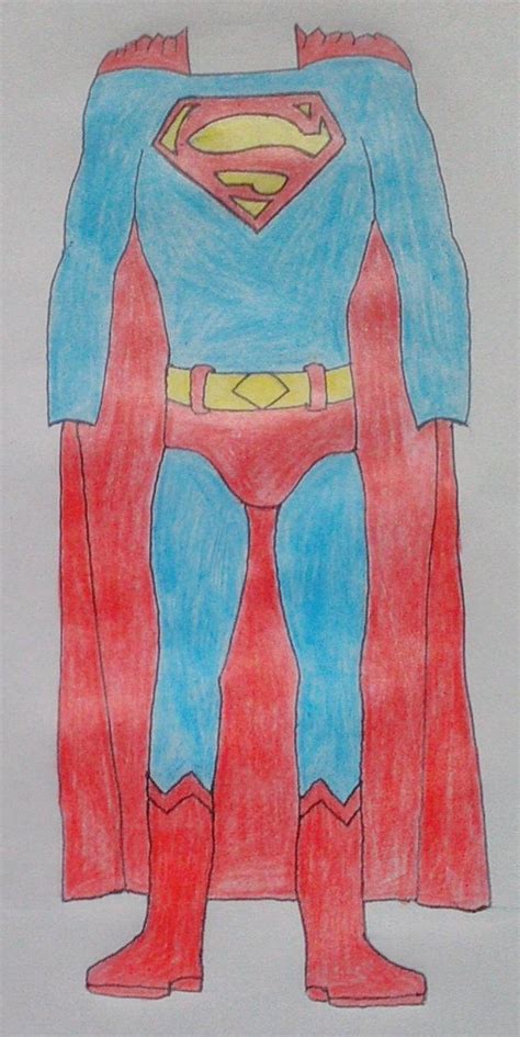 Superman suit by Akashpaintmaster on DeviantArt