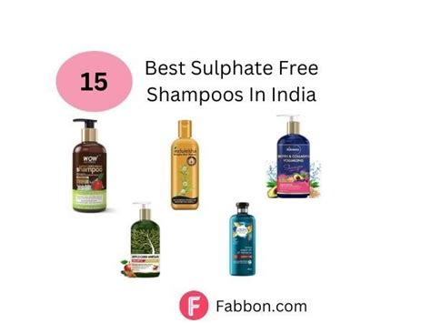 15 Best Sulphate Free Shampoos In India - 2023 | Fabbon