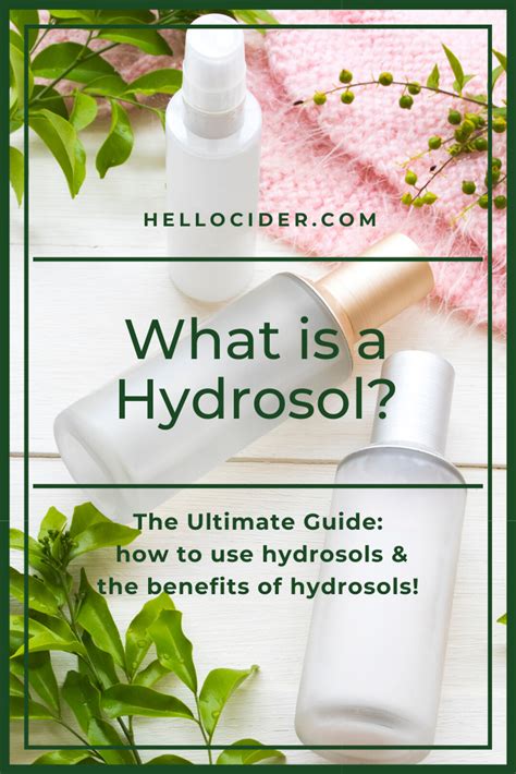 Ultimate Guide to Hydrosols | Hydrosols, Diy acne treatment, Acne treatment