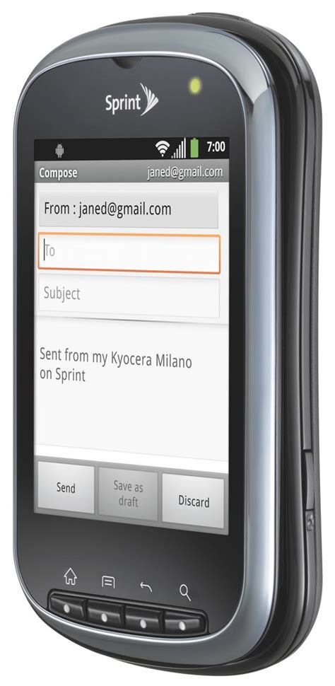 Amazon.com: Kyocera Milano Android Phone (Sprint): Cell Phones ...