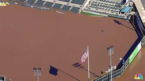 Somerset Patriots’ Stadium Flooded After Hurricane Ida Hits NJ – NBC ...