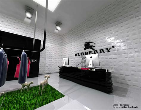 INTERIOR Design - Burberry Store on Behance