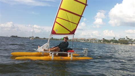 12 Foot Sailing Catamaran - Expandacraft | Sailing catamaran, Sailing, Catamaran