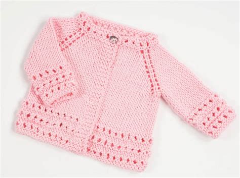 Free Knitting Pattern for Baby Cardigans - Knitting Bee