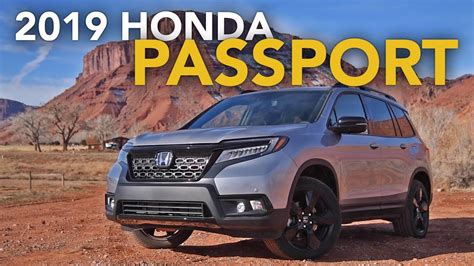 2019 Honda Passport Review - First Drive - YouTube