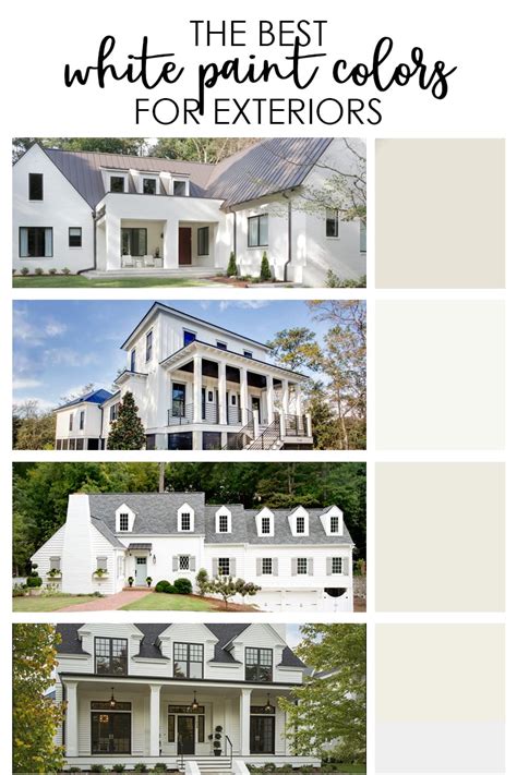 Transform Your Home's Curb Appeal with a Classic Look: House Painted White with Black Trim