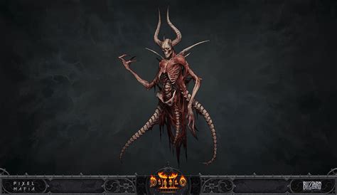 Mephisto Concept Art - Diablo II: Resurrected Art Gallery