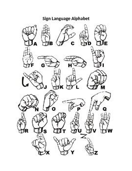 Sign Language Words Printable - prntbl.concejomunicipaldechinu.gov.co