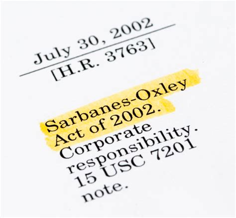 Sarbanes-Oxley 20 Years Later and The Case For Modernization - FEI