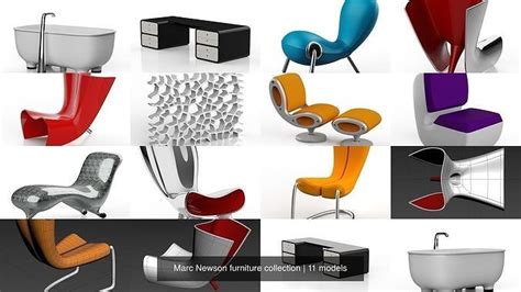 Marc Newson furniture collection | CGTrader