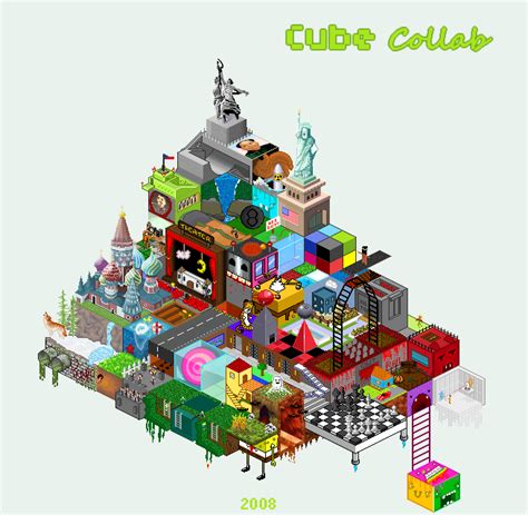 Pixel-Cube Collab by The-Titan on DeviantArt