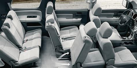 Toyota sequoia interior dimensions