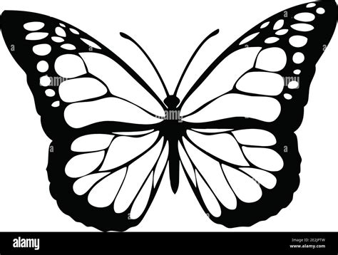 Butterfly Clip Art Black And White