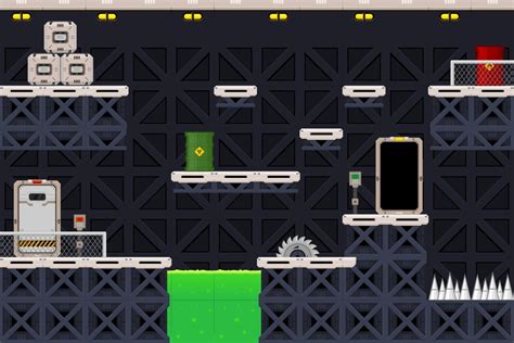 Free Sci-fi Platformer Game Tileset | Liberated Pixel Cup