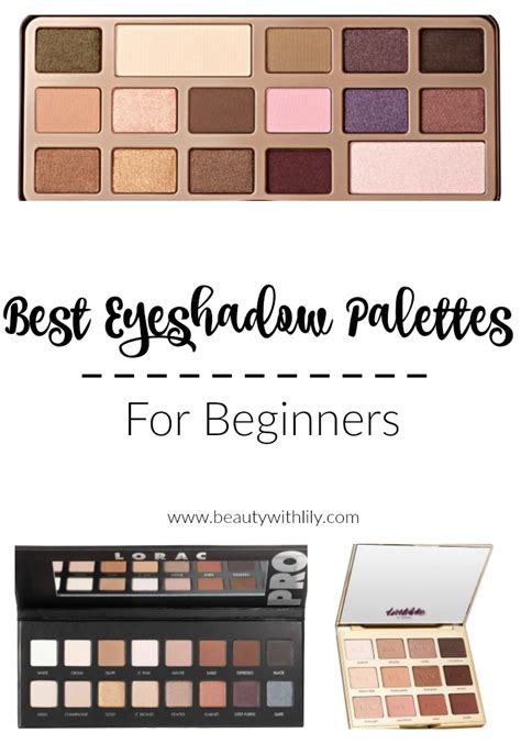 Best Eyeshadow Palettes for Beginners - Beauty With Lily