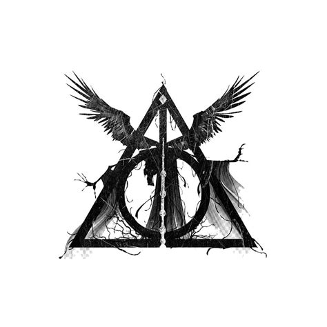 Deathly Hallows Symbol Art