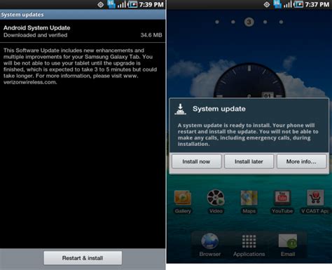 Verizon’s Samsung Galaxy Tab Getting Software Update EC02 - Gadgetian