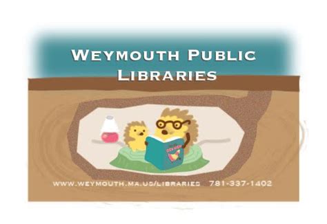 Library Card | weymouthma