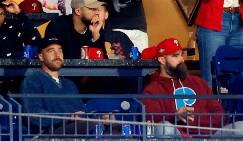 Fans Angry At Travis Kelce For Drinking Bud Light At Phillies Game ...