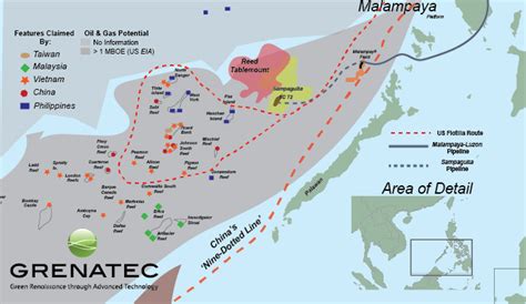 A South China Sea U.S. Warship Route - CHINA US Focus