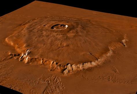 Olympus Mons en 3D | Galerie d'images Orbit-Mars | Olympus mons, Volcano, Olympus