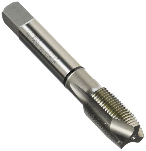 Plug Taps Drillco 21PS180D M18- Multi-Application Spiral Pt Bright High Speed Steel Tools & Home ...