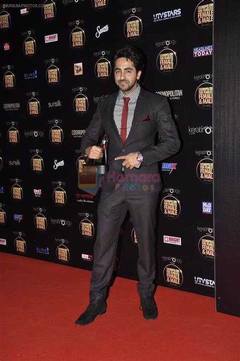 Ayushman Khurana at Cosmopolitan Fun Fearless Female & Male Awards in ...