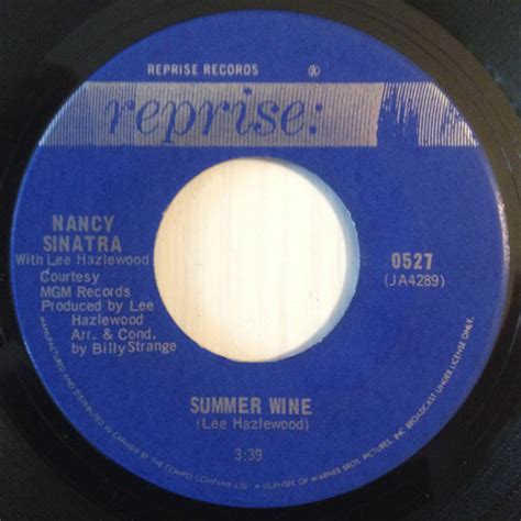 Nancy Sinatra With Lee Hazlewood* - Summer Wine (1966, Vinyl) | Discogs