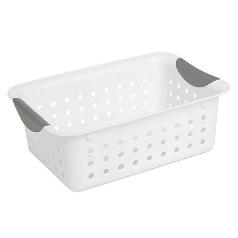 Sterilite Small Ultra Storage Basket-16228012 - The Home Depot