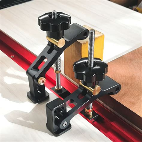 #WBW48816 Woodworking Machinery - Adjustable T Track Clamp Hold Down Clamp for Standard T-Slot ...