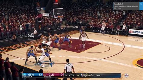 NBA Live 18 DEMO: Cavs vs. Warriors Gameplay (1st Quarter) - YouTube