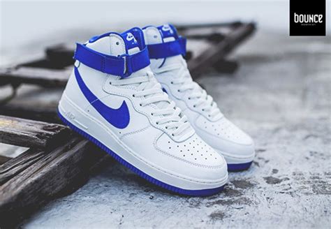 The Next Remastered Nike Air Force 1 High is White and Royal Blue ...