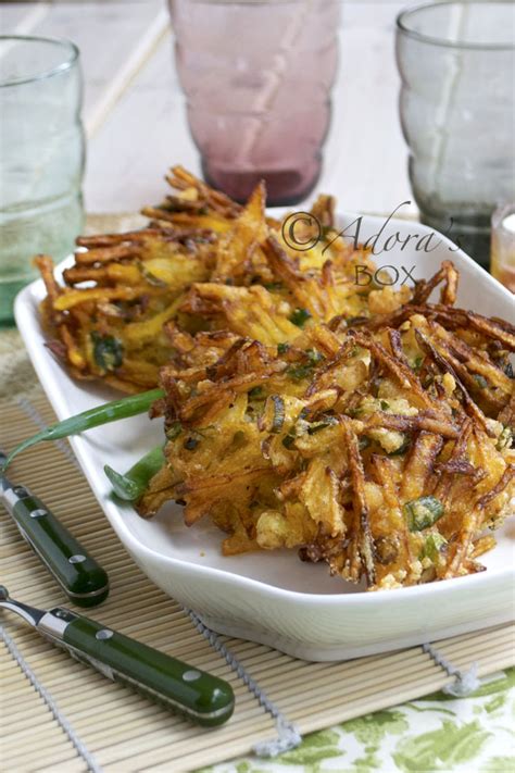 Adora's Box: CRISPY BUTTERNUT SQUASH FRITTERS (UKOY)