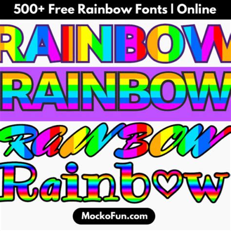 Rainbow Font Generator 🌈