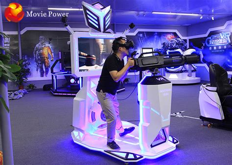 9d VR Stand Gatling Walker Space Amusement Park HTC Vive Shooting ...