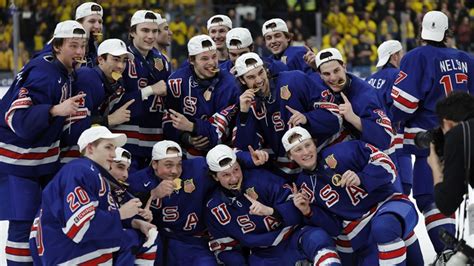 US beats Sweden 6-2 to win gold in the world junior championship | wgrz.com