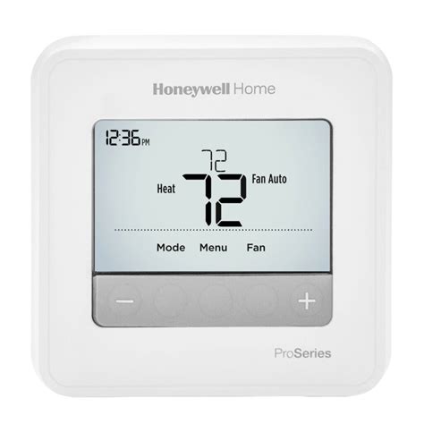 Honeywell Home T4 Pro Thermostat User Manual