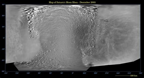 Map of Rhea - December 2005 | NASA Solar System Exploration