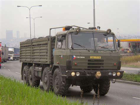 Powerful Czech Army Tatra 8x8 Truck