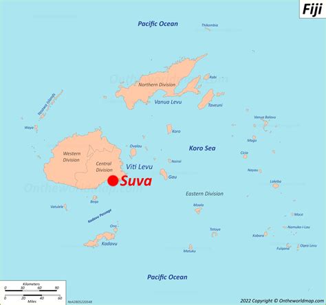 Suva Map | Fiji | Detailed Maps of Suva