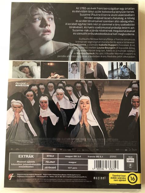 La Religieuse DVD 2013 Az apáca (The Nun) / Directed by Guillaume ...