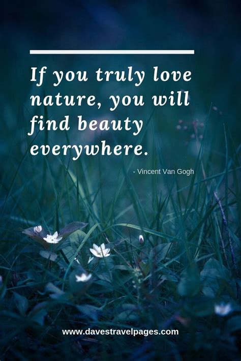 Best Nature Quotes - Inspirational sayings and quotes about nature