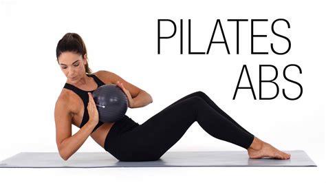 Pilates Abs with Small Stability Ball - YouTube