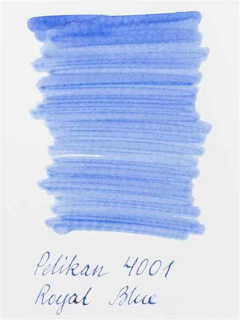 Pelikan 4001 Royal Blue 2.5ml ink sample – Scribe Market