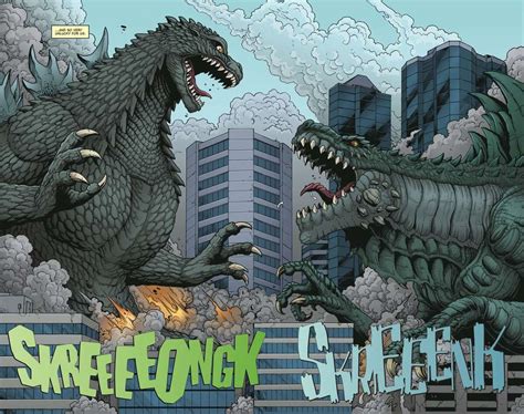 Matt Frank's 'Godzilla: Planet of the Monsters' art is massive