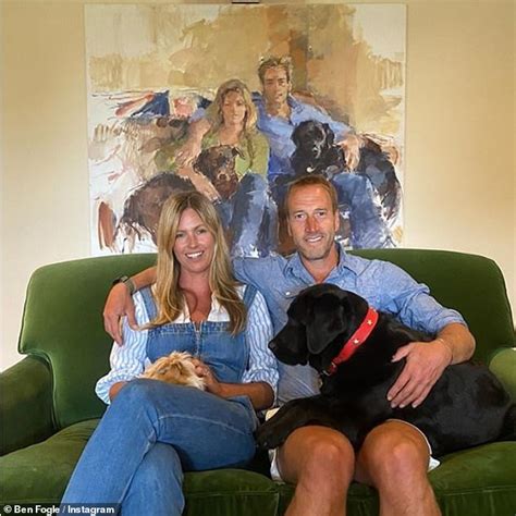 Ben Fogle shares adorable snap of him and wife Marina posing in front ...