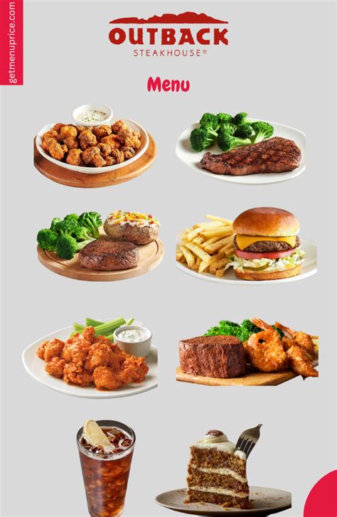 Outback Steakhouse Menu With Prices 2024 Usa - Elinor Faustina